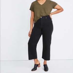 Madewell Slim Wide Leg Crop